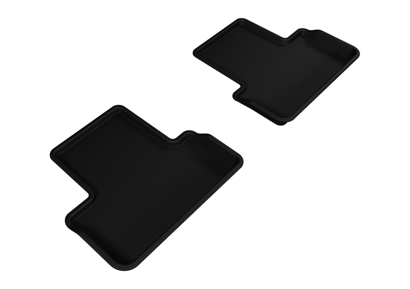 Cadillac ELR Floor Mats - Rear - 3D MAXpider - Kagu - Black - `14-`16